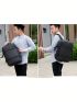 Medium Laptop Backpack Solid Color For Business Camping Bag