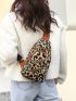 Mini Sling Bag Leopard Print Fashion Style