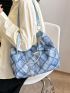 New Fashion Casual Canvas Women Tote Bag Shoulder Bag Handbag Shopping Travel Bag