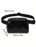 Clear Fanny Pack Mini Zipper PVC White For Sport, Mothers Day Gift For Mom