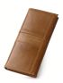 Minimalist Long Wallet Genuine Leather Elegant