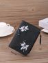 New Fashion Lady Wallet Mini Embroidered Short Trend Personality Wallet