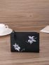 New Fashion Lady Wallet Mini Embroidered Short Trend Personality Wallet