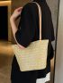 Paper Straw Bag Vacation No-closure