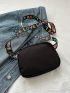 Polyamide Fanny Pack Butterfly Decor Adjustable Strap