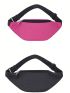 2pcs Women Sport Waist Pack Fanny Pack Crossbody Wallet Belt Travel Phone Bag Fashion Sport Pouch