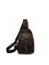 Mini Sling Bag Zip Front PU