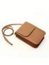 PU Phone Wallet Flap Solid Color
