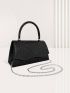 Black Women's Evening Bag Party Clutches Wedding Purses Cocktail Prom Handbag