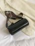 Crocodile Embossed Bucket Bag Small Zipper Funky