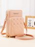 Small Crossbody Cell Phone Purse For Women, Mini Messenger Shoulder Handbag Wallet With Credit Card