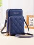 Small Crossbody Cell Phone Purse For Women, Mini Messenger Shoulder Handbag Wallet With Credit Card