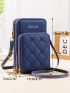 Small Crossbody Cell Phone Purse For Women, Mini Messenger Shoulder Handbag Wallet With Credit Card