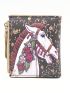 Horse Pattern Small Wallet PU