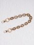 Minimalist Chain Bag Strap Beige