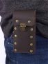 Mini Belt Bag Studded Decor Metal Lock