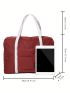 Large Travel Bag Women's Handbag Foldable Bag For Travel Tote Storage Pack Luggage Bag Organizer