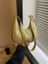 Glitter Hobo Bag Glamorous Gold