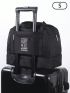 Travel Bag Women Oxford Travel Weekend Overnight Bag Luggage Bag 13.7 X 6.2 X 10.6 Inch