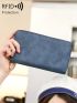 Airplane & Letter Embossed Passport Case