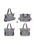 ESVAN Yoga Mat Bag Yoga Tote Carrier Shoulder Bag Carryall Tote for Office,Yoga,Pilates,Travel,Beach and Gym