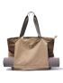 ESVAN Yoga Mat Bag Yoga Tote Carrier Shoulder Bag Carryall Tote for Office,Yoga,Pilates,Travel,Beach and Gym