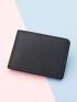 Black Classic Card Holder Minimalist Black