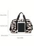 Leopard Print Fashion Travel Bag Large Capacity Waterproof