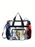 Transparent PVC Casual Crossbody Bag Handbag Waterproof, Clear Bag