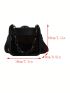 Mini Shoulder Bag Clear Design Chain Strap