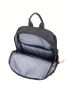 Medium Classic Backpack Solid Color For Men