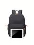 Medium Classic Backpack Solid Color For Men