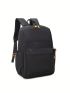 Medium Classic Backpack Solid Color For Men