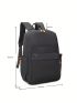 Medium Classic Backpack Solid Color For Men