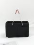 Multi-Pocket Bag Insert Felt Minimalist Double Handle