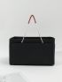 Multi-Pocket Bag Insert Felt Minimalist Double Handle