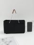 Multi-Pocket Bag Insert Felt Minimalist Double Handle