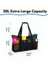 Children's Beach Toy Storage Bag Mesh Beach Tote Bag Suitable For Travel & Shopping