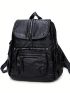 Medium Classic Backpack Solid Color