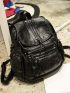 Medium Classic Backpack Solid Color