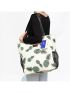 ESVAN Original Floral Water Resistant Large Tote Bag Shoulder Bag for Gym Beach Travel  Work Yoga Nurse Teacher Daily Bags