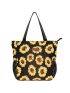 ESVAN Original Floral Water Resistant Large Tote Bag Shoulder Bag for Gym Beach Travel  Work Yoga Nurse Teacher Daily Bags