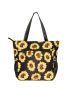 ESVAN Original Floral Water Resistant Large Tote Bag Shoulder Bag for Gym Beach Travel  Work Yoga Nurse Teacher Daily Bags