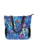 ESVAN Original Floral Water Resistant Large Tote Bag Shoulder Bag for Gym Beach Travel  Work Yoga Nurse Teacher Daily Bags