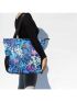 ESVAN Original Floral Water Resistant Large Tote Bag Shoulder Bag for Gym Beach Travel  Work Yoga Nurse Teacher Daily Bags