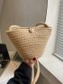 Fashion Woven Straw Shoulder Bag Female Crossbody Bag For Women Summer Beach Handbag