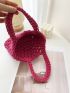 Mini Crochet Bag Hollow Out Design Vacation