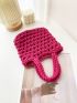 Mini Crochet Bag Hollow Out Design Vacation