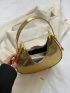 Small Hobo Bag Crocodile Embossed Fashion Style