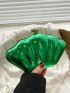 Mini Dome Bag Crocodile Embossed Metallic PU Funky